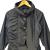 Anna Rita trench coat with ruffles